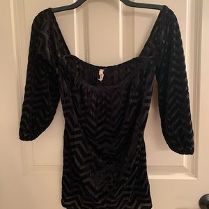 Black dressy top